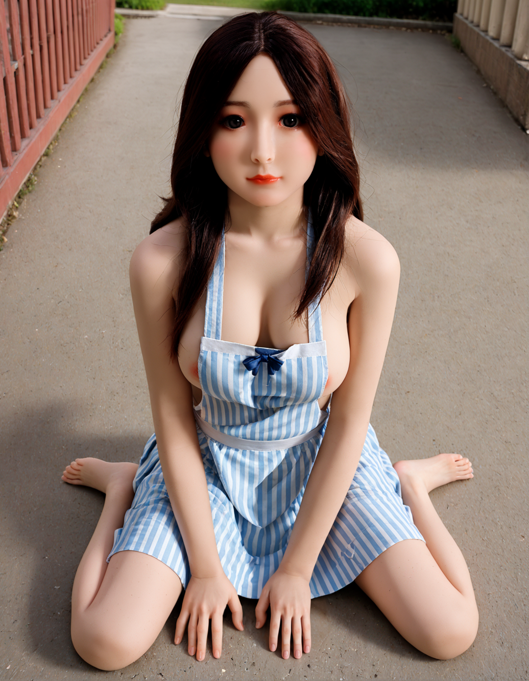 AIBEI |  Cherry- 4ft10 /148cm Small Breast Silicone Head+TPE Body Sex Doll