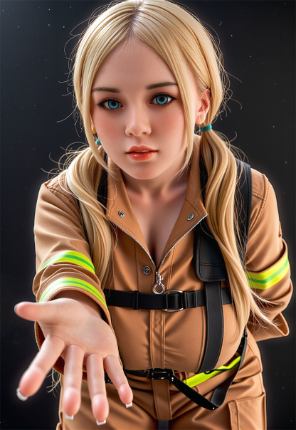 AIBEI | Gill - 4ft12 (153cm) Chubby Silicone Head+TPE Body Sex Doll