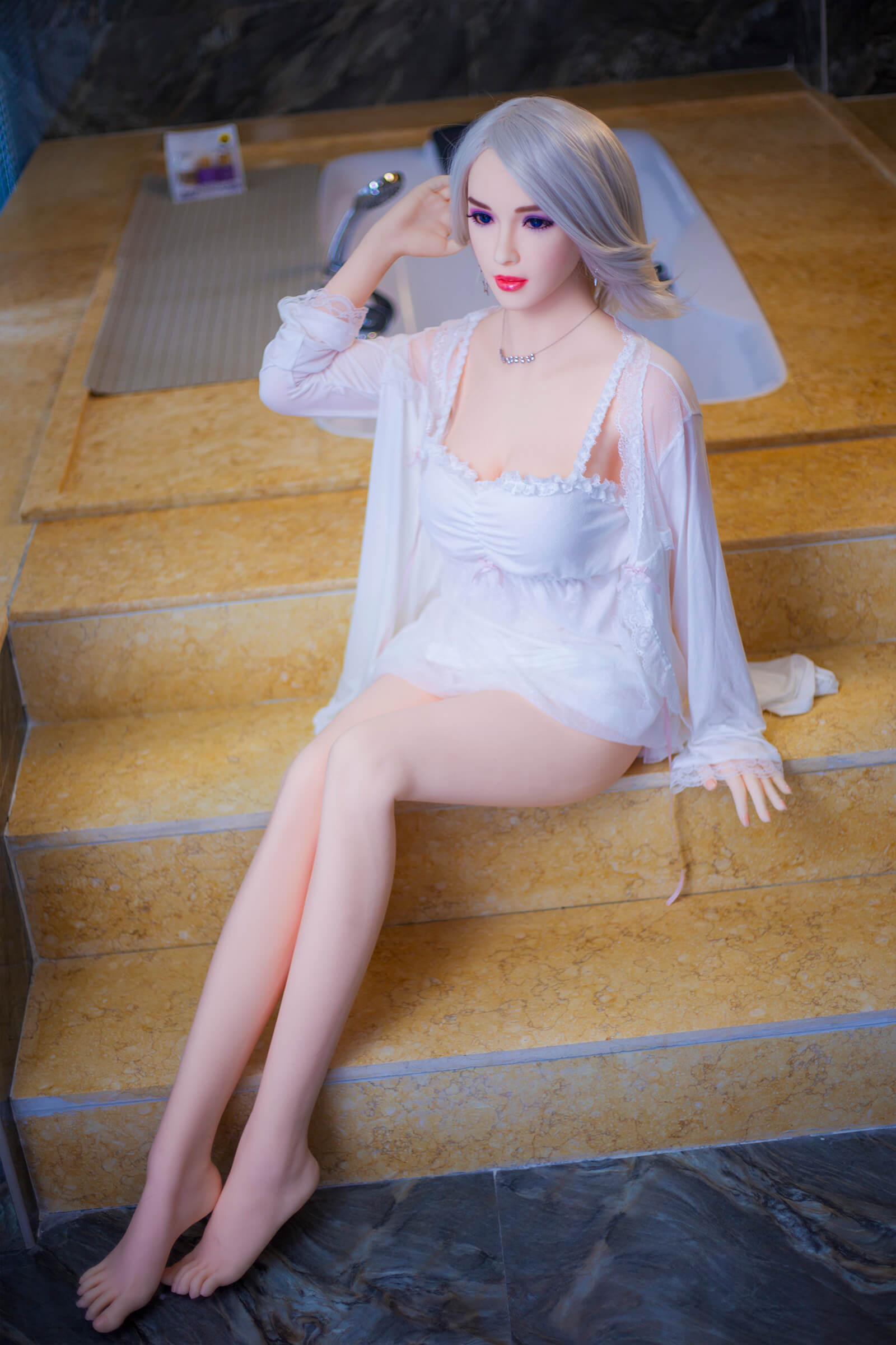 JY | Natalie-5ft 2/158cm Small Breasts Sex Doll 