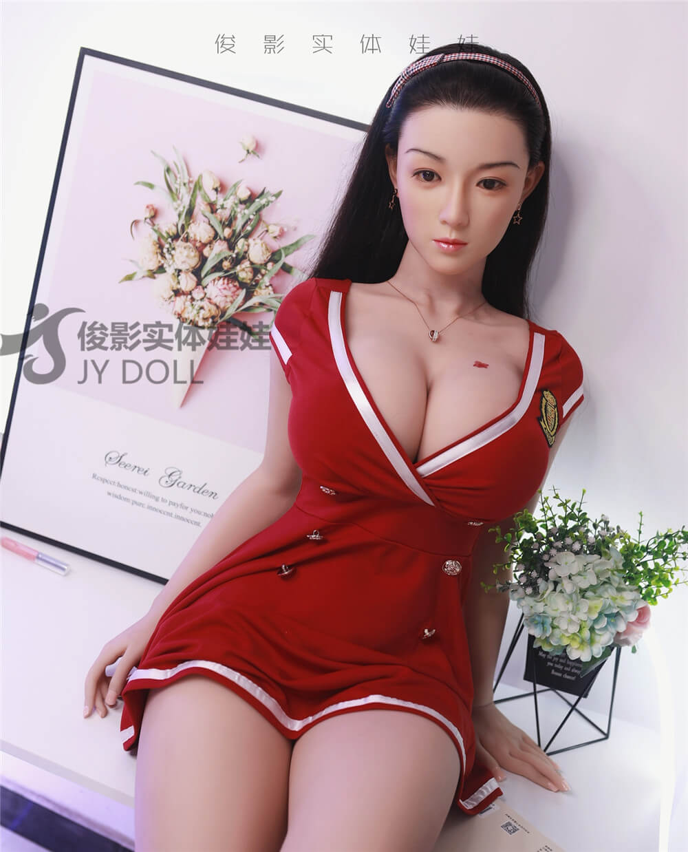 JY | Ron-5ft 5/164cm Silicone Big Breasts Sex Doll