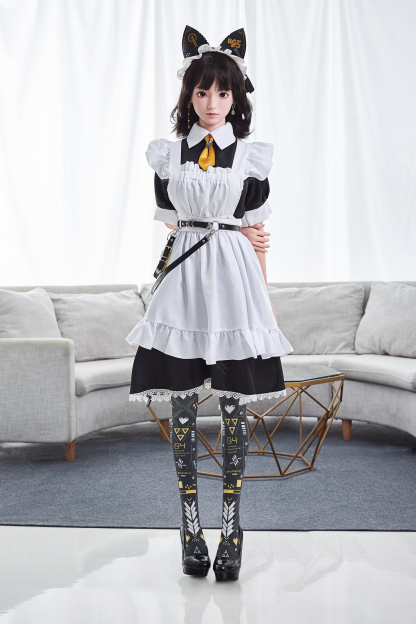 JR | Yui - 4Ft 10(148cm) Japanese Maid Silicone Sex Doll 