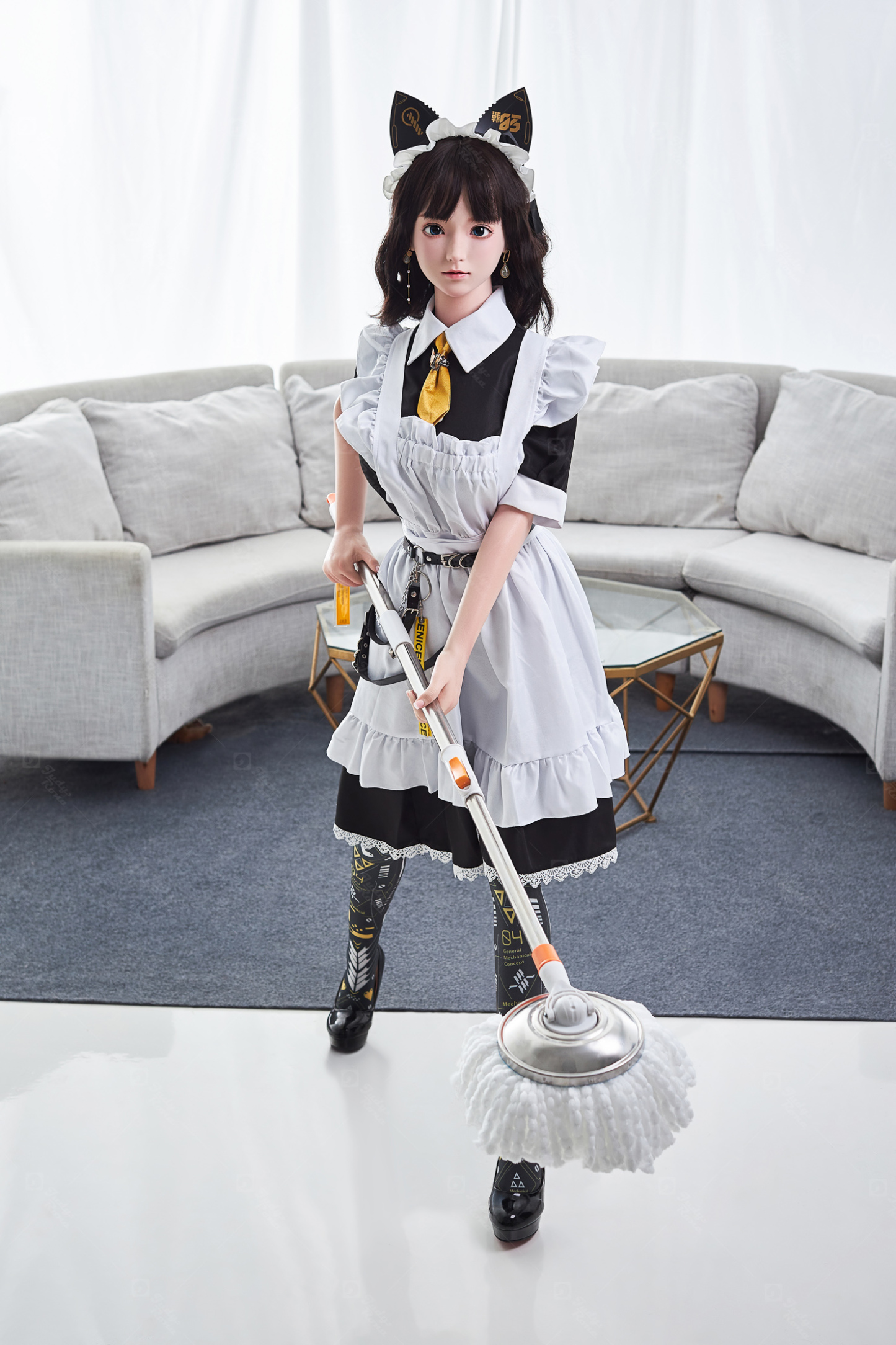 JR | Yui - 4Ft 10(148cm) Japanese Maid Silicone Sex Doll 