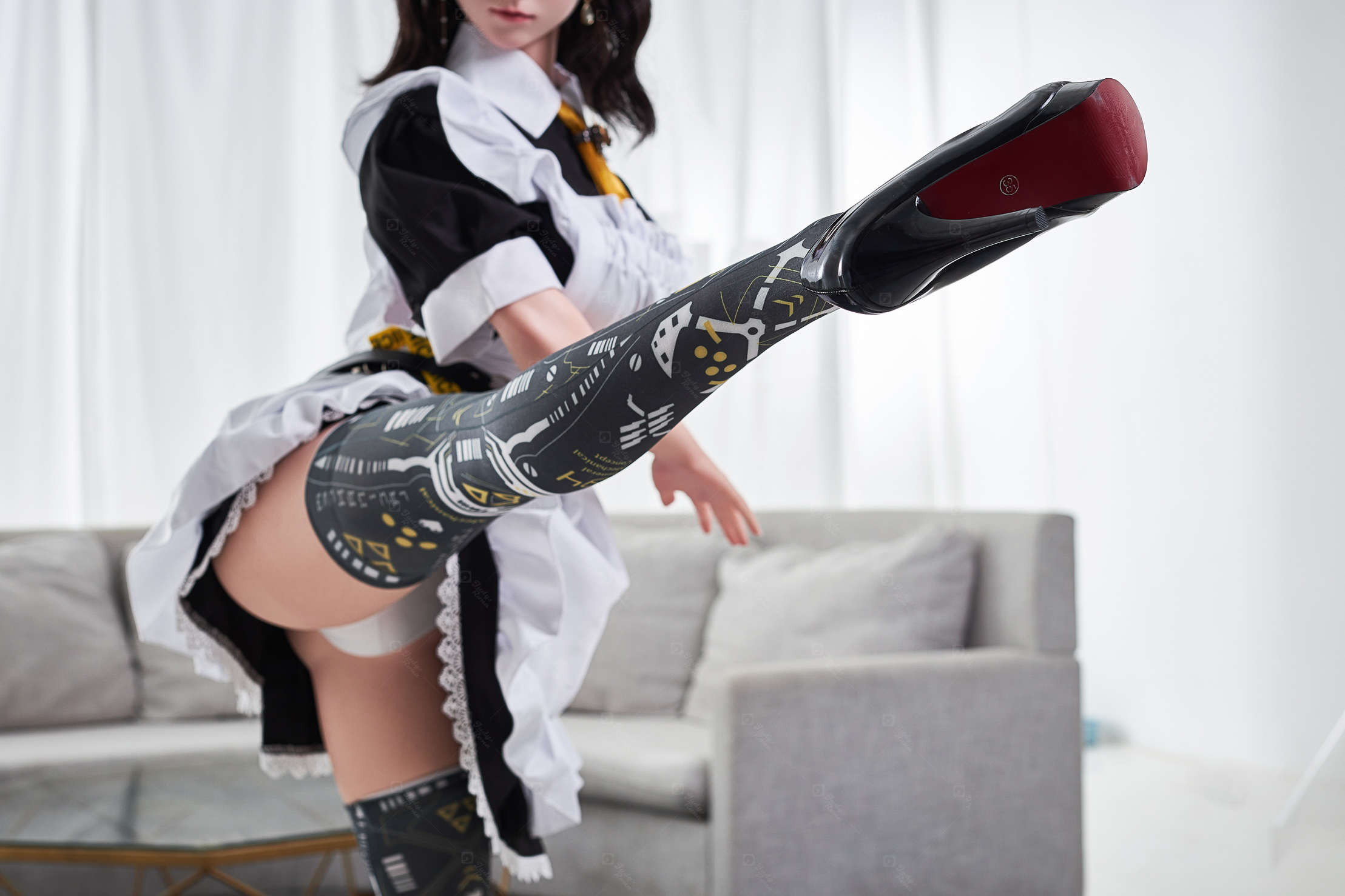 JR | Yui - 4Ft 10(148cm) Japanese Maid Silicone Sex Doll 