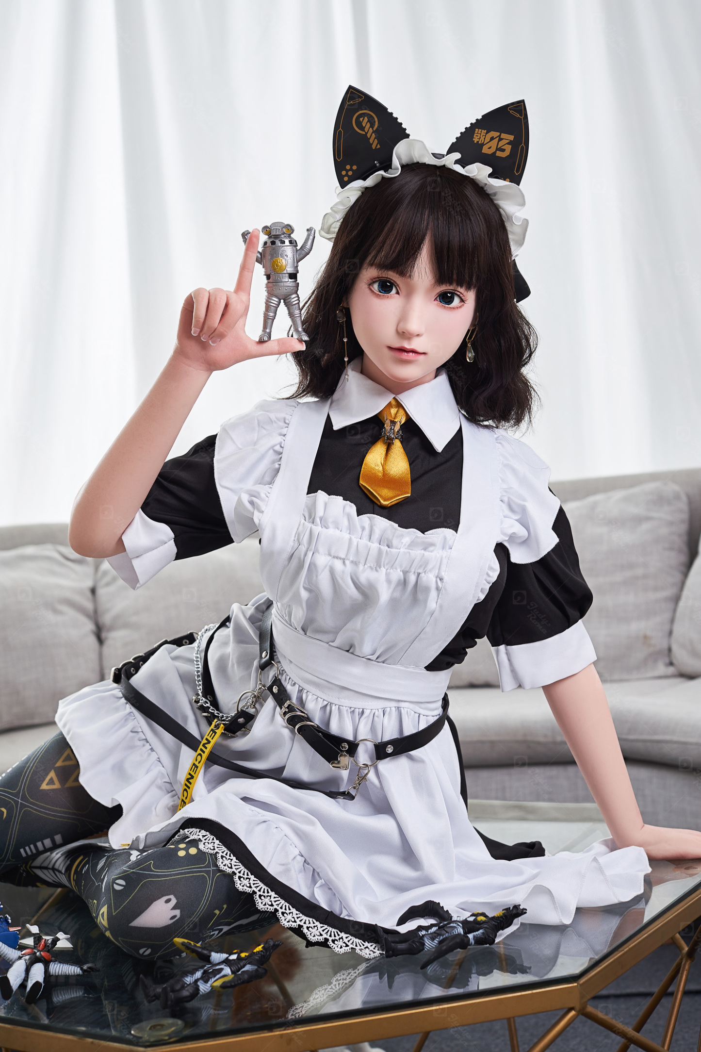 JR | Yui - 4Ft 10(148cm) Japanese Maid Silicone Sex Doll 