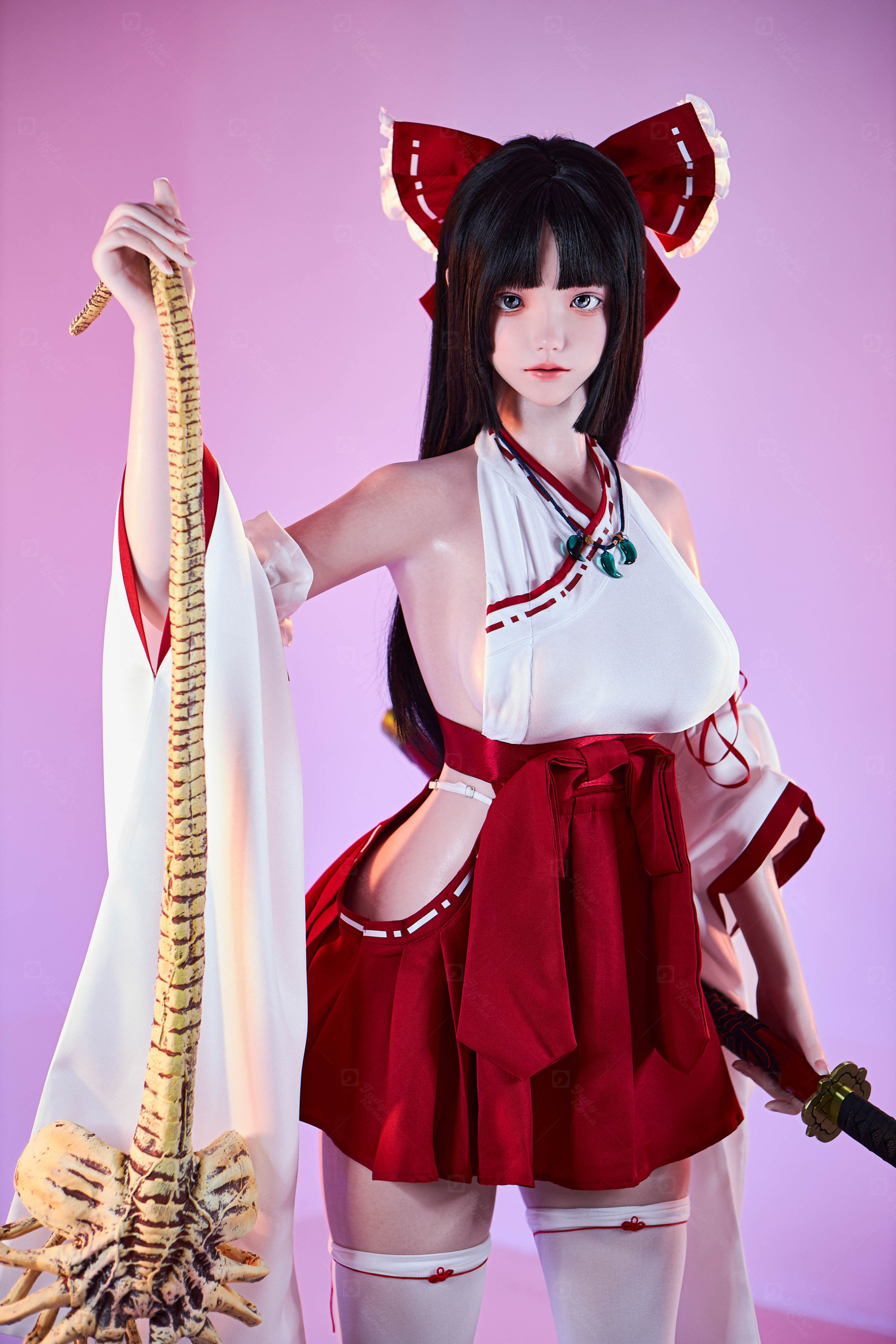 JR | Kikyo - 5Ft 2(158cm) Japanese Miko Silicone Sex Doll 