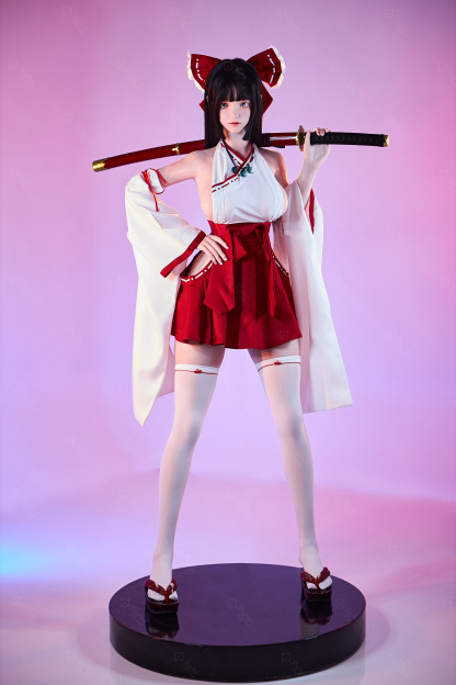 JR | Kikyo - 5Ft 2(158cm) Japanese Miko Silicone Sex Doll 