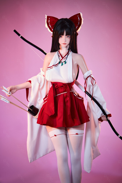 JR | Kikyo - 5Ft 2(158cm) Japanese Miko Silicone Sex Doll 