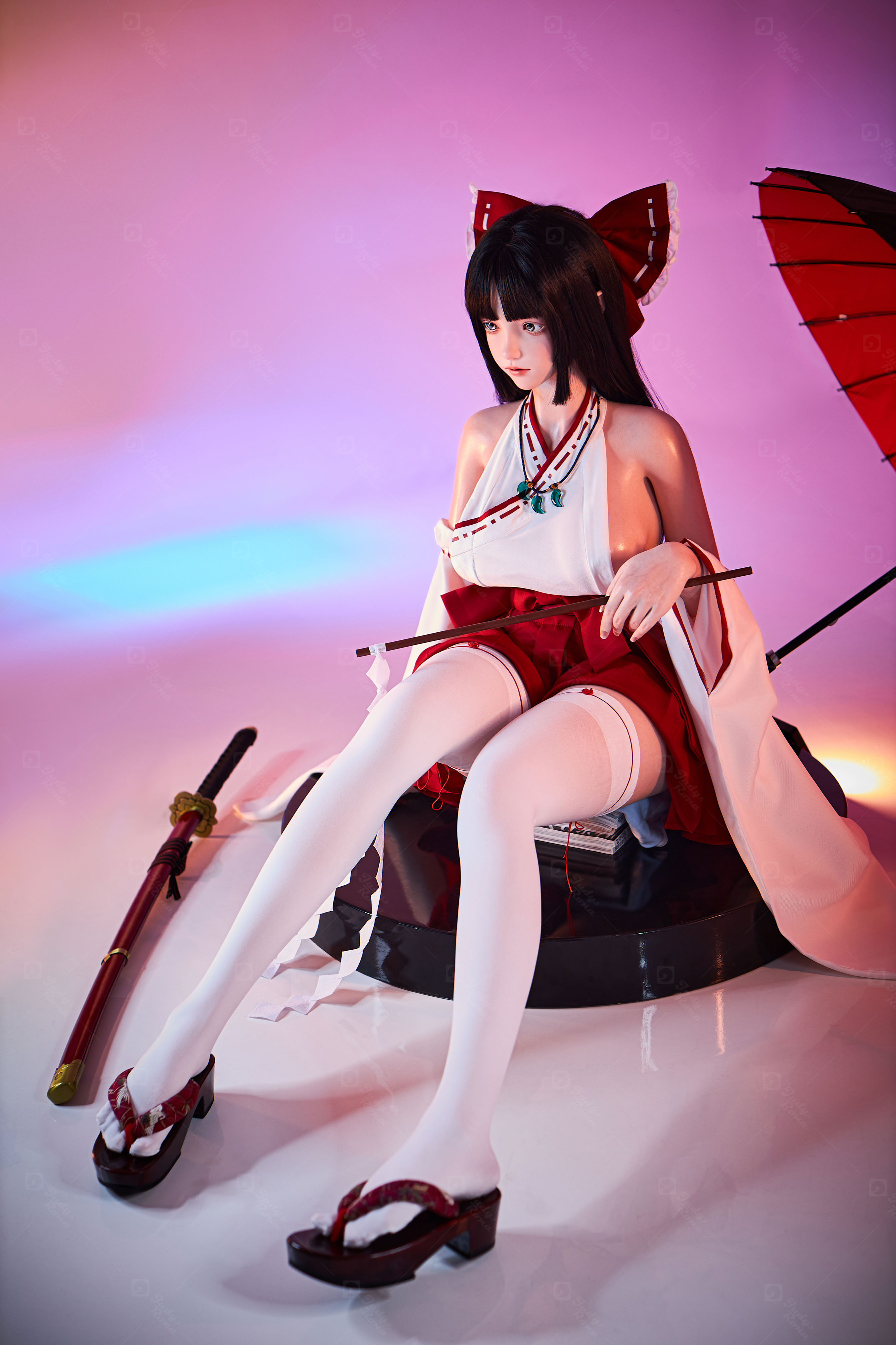 JR | Kikyo - 5Ft 2(158cm) Japanese Miko Silicone Sex Doll 