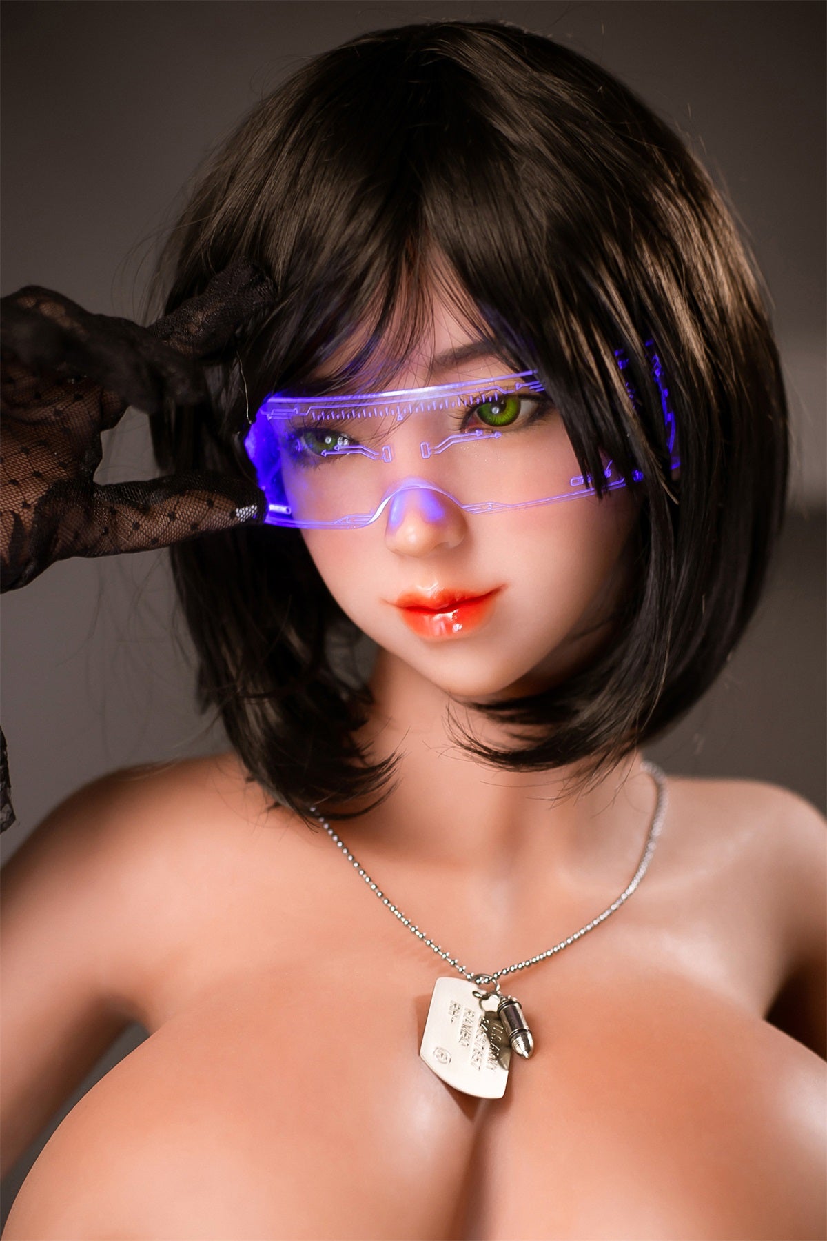 AIBEI | Karida - 4ft12 (153cm) Chinese Style Big Boobs Sexy Chubby Sex Doll With Short Black Hair-First Love Doll