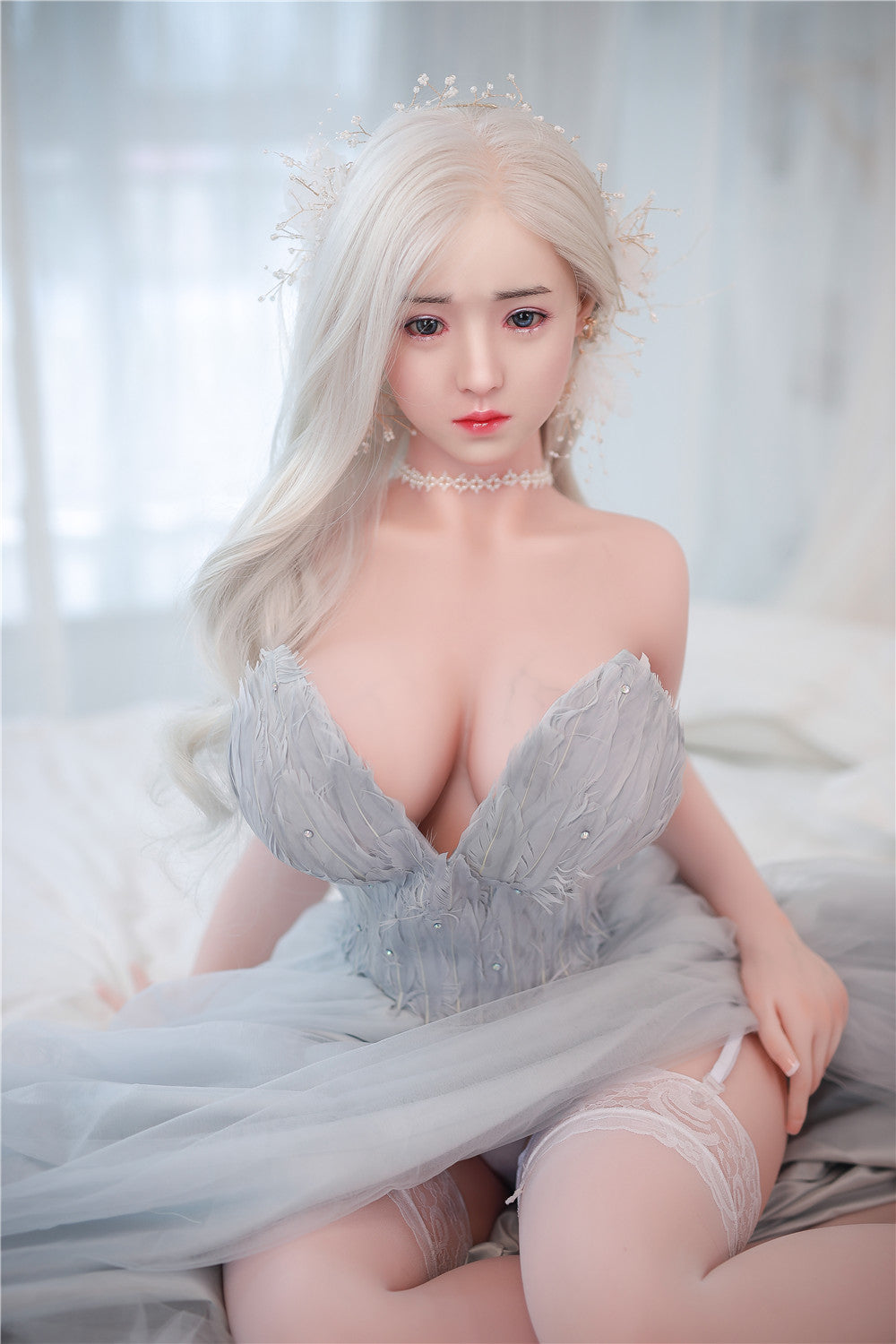 JY | JingYa-5ft 2/157cm Silicone Head Big Breasts Sex Doll