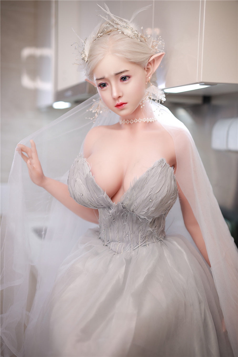 JY | JingYa-5ft 2/157cm Silicone Head Big Breasts Sex Doll