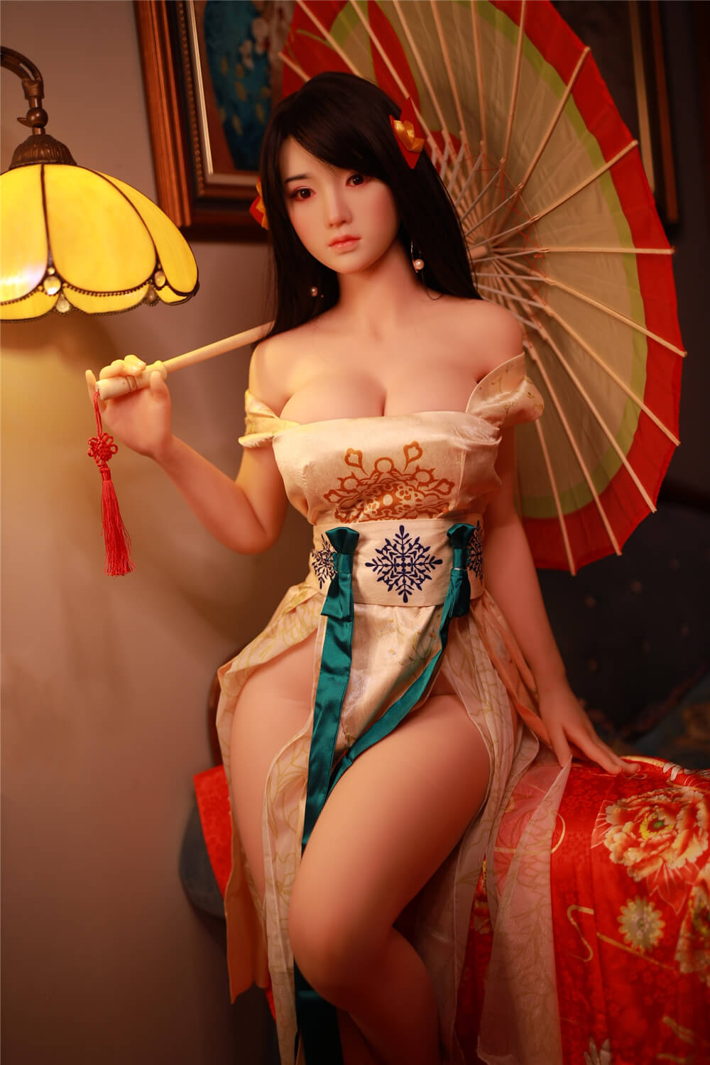 JY | JingJing-5ft 3/161cm Silicone Head Big Breasts Sex Doll