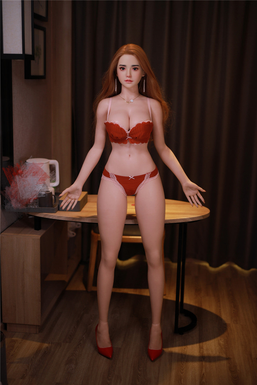 JY | YunShu-5ft 4/163cm Silicone Big Breasts Sex Doll
