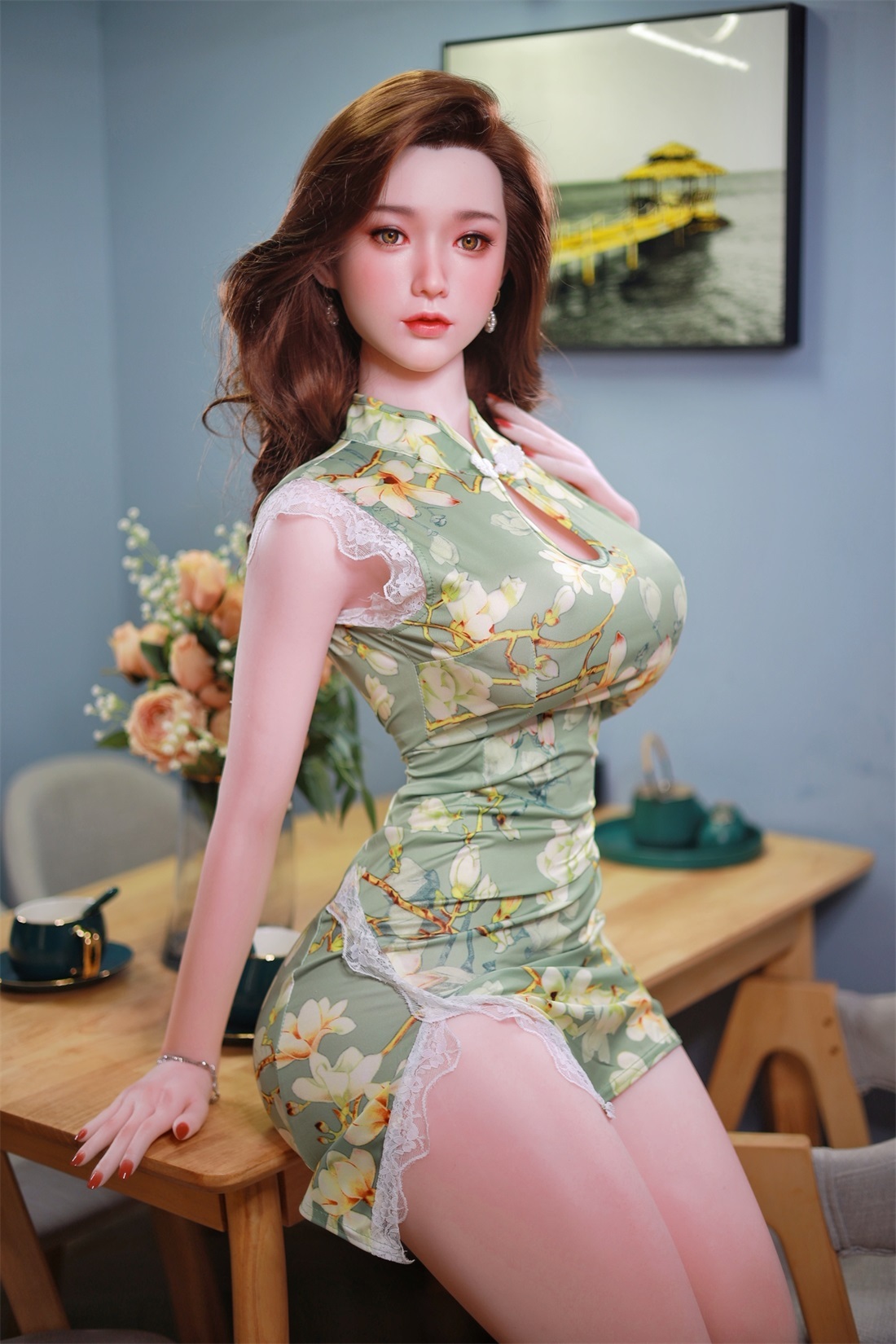 JY | Anne-5ft 2/157cm Big Breasts Asia Silicone Sex Doll