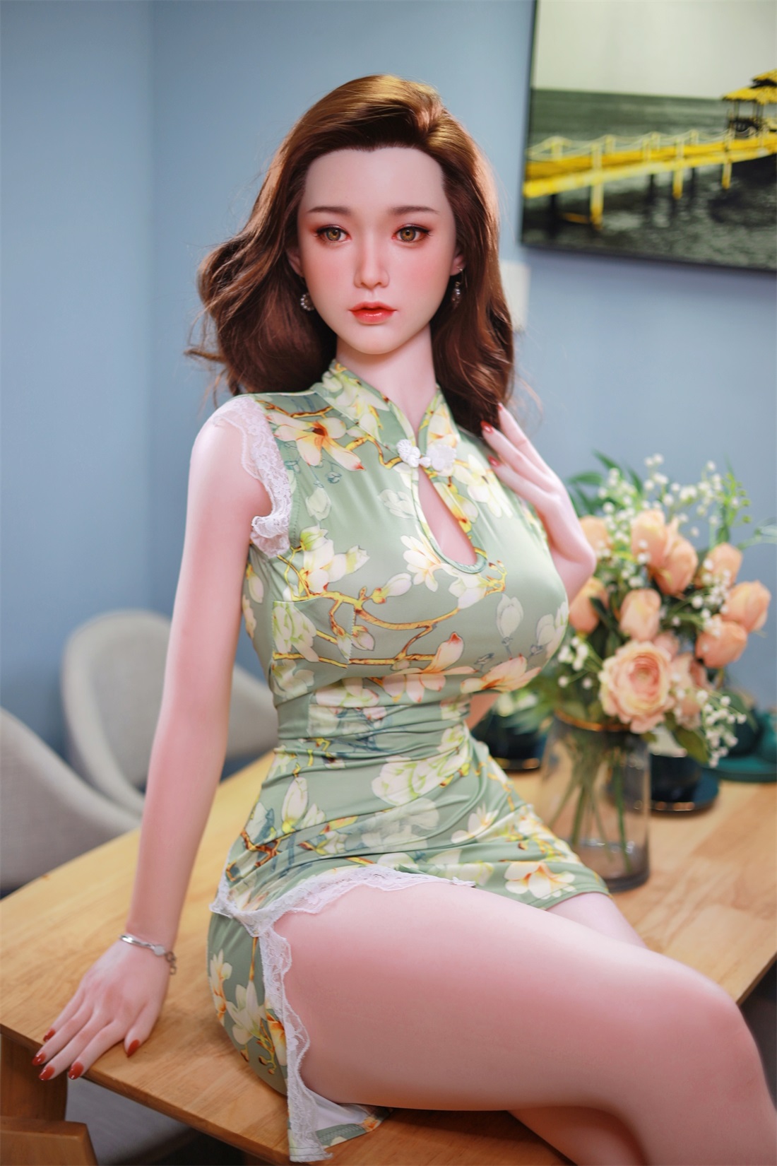 JY | Anne-5ft 2/157cm Big Breasts Asia Silicone Sex Doll