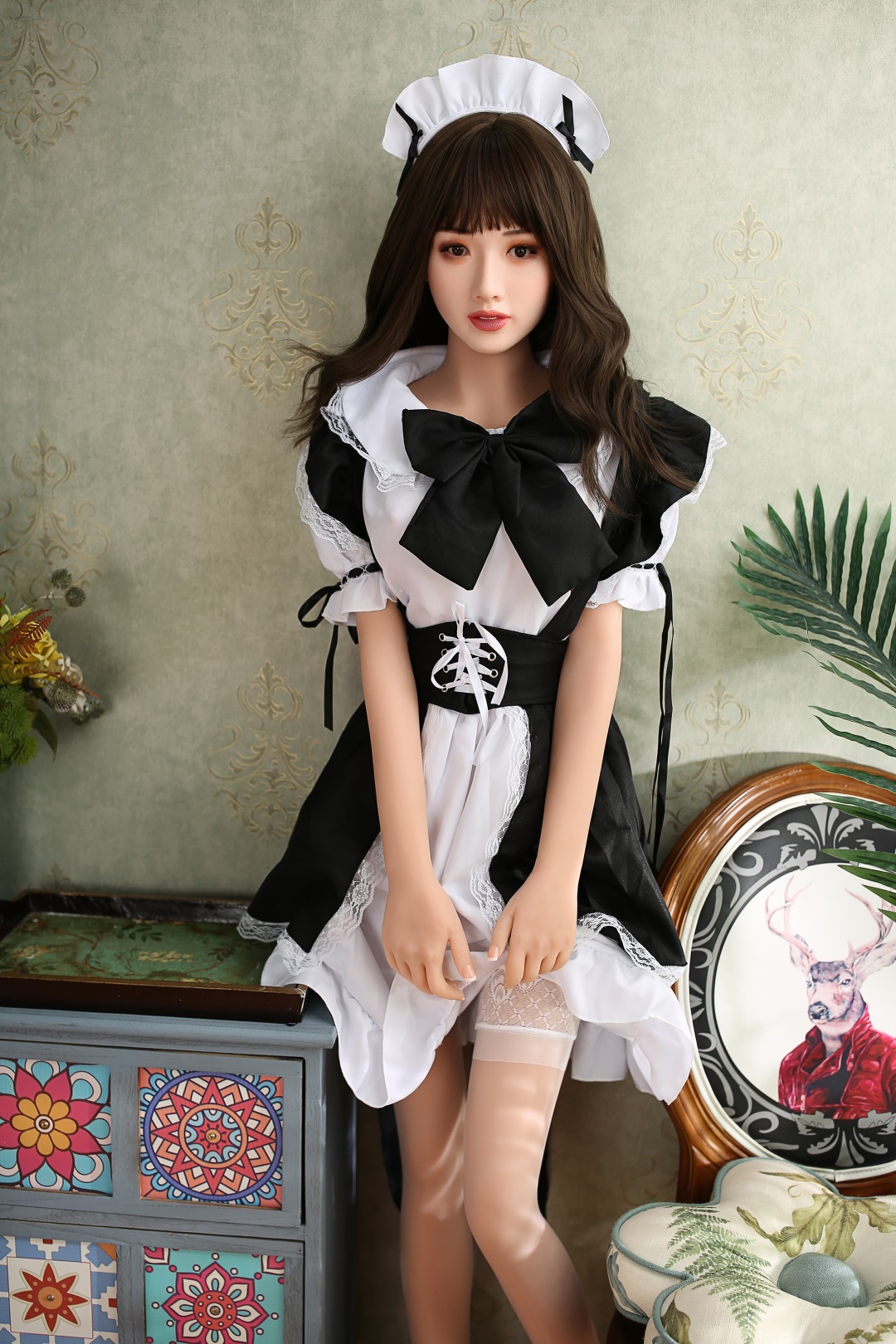 Meda- 5ft 5 /166cm Cosplay Asian Style Small Breast Realistic Sex Doll-First Love Doll