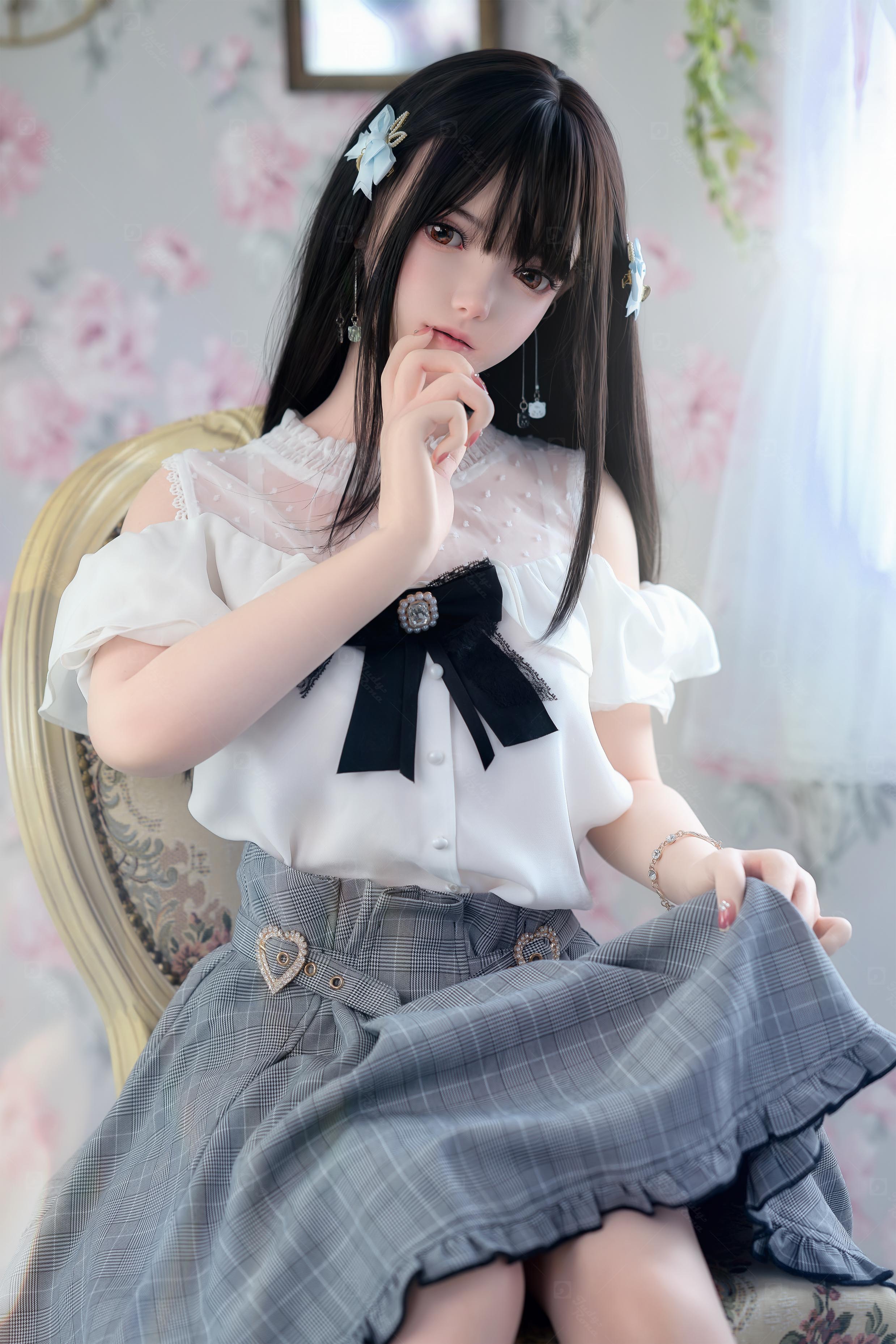 JR | Kaori - 4Ft 11(150cm) Japanese JK skirt Silicone Sex Doll 