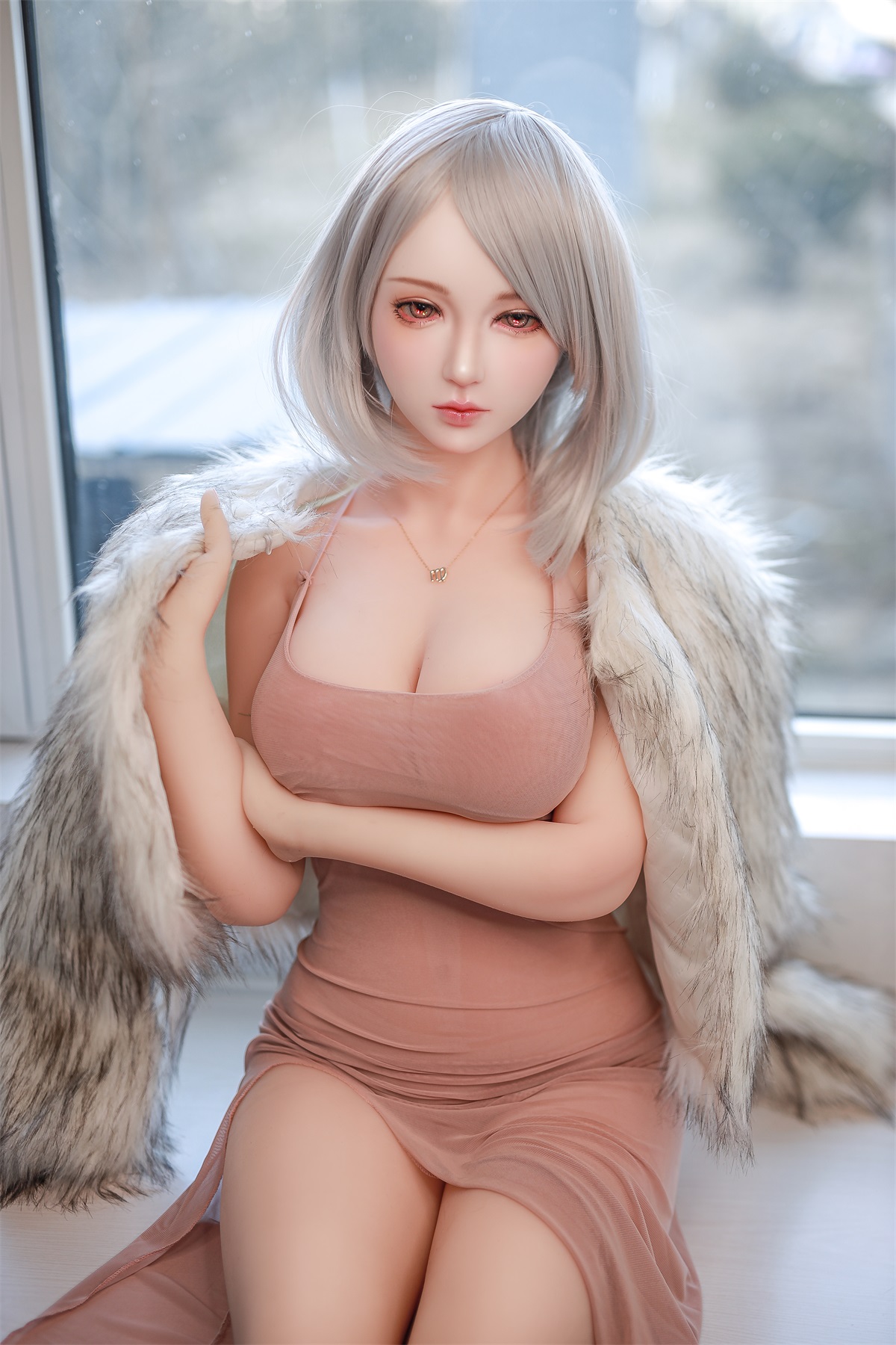 Dimu | Yumii - 5ft 5 / 166cm Short hear Sex Doll With Silicone Head-First Love Doll