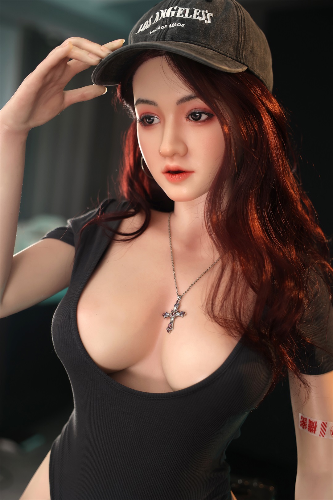 Orange In丨Sally-5ft 5/165cm Movable Jaw Silicone Sex Doll