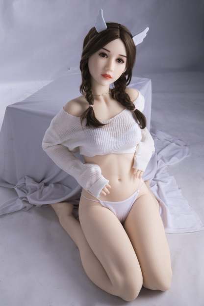 Cloud - 4ft 7(140cm) Ultra Realistic Sex Doll With Blonde Twist Braids (In Stock US)-First Love Doll