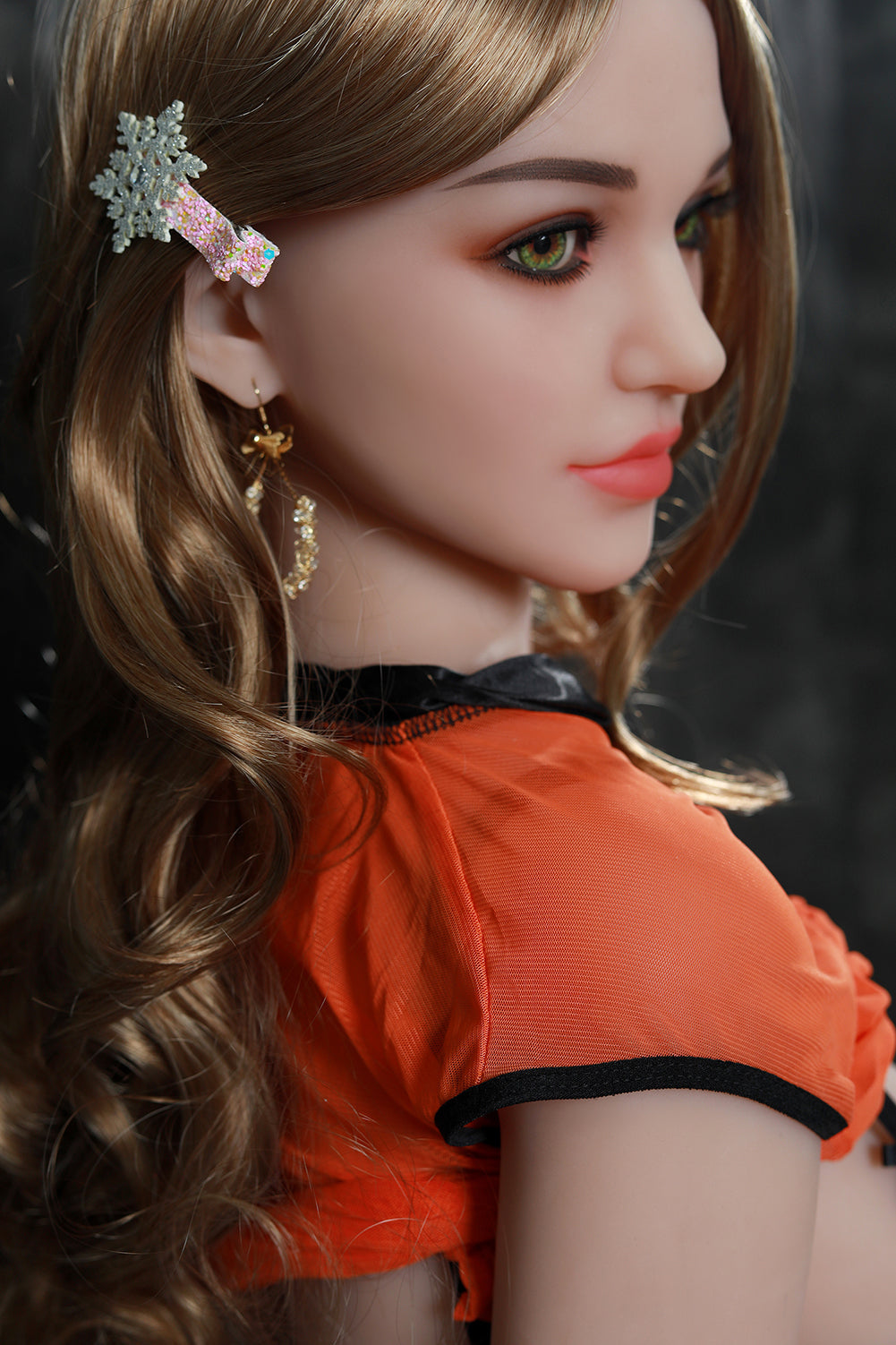 Luella - 165cm (5ft6) Sweet Life-Like Sex Doll With Long Blonde Curly Hair-First Love Doll