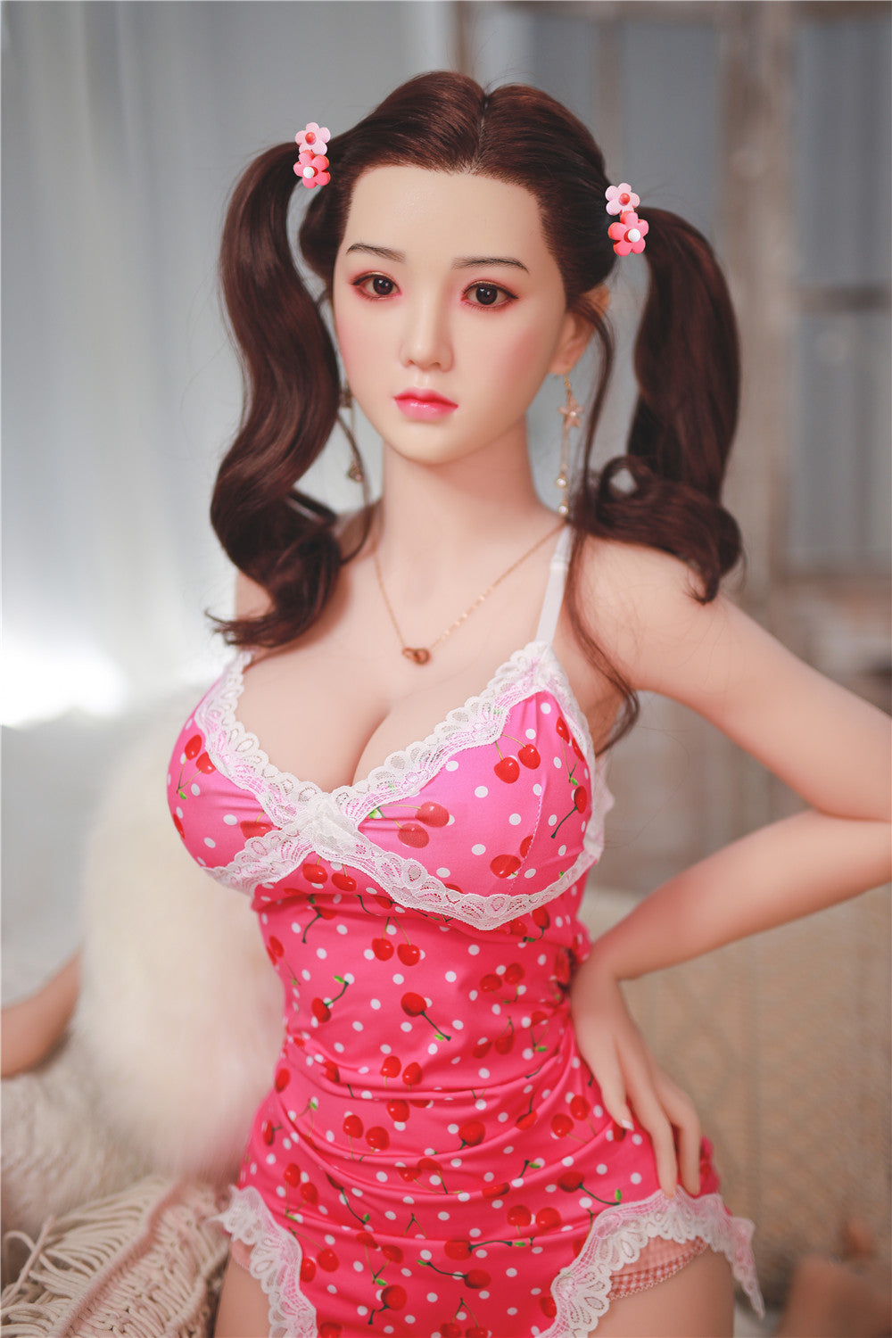 JY | Huizi-4ft 10/148cm Silicone Head Big Breasts Sex Doll