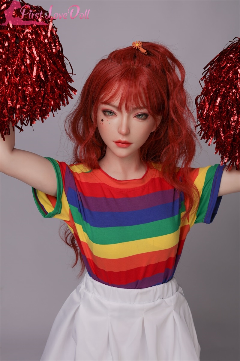Poppy- 4ft 3/130cm A Cup Mini Silicone Sex Doll-First Love Doll