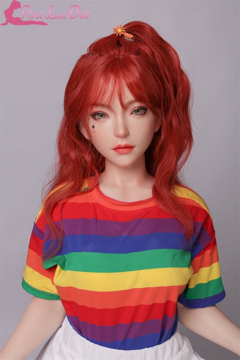 Poppy- 4ft 3/130cm A Cup Mini Silicone Sex Doll-First Love Doll