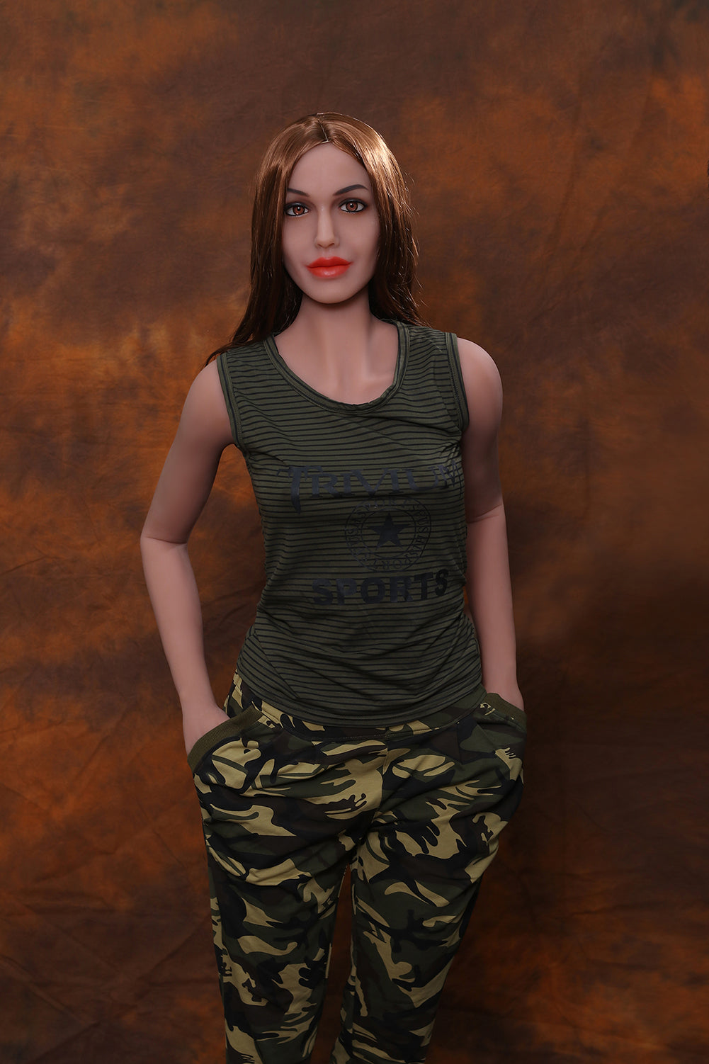 Palo - 160cm (5ft3) Breasts Mature Real Sex Doll With Blonde Curly Hair-First Love Doll