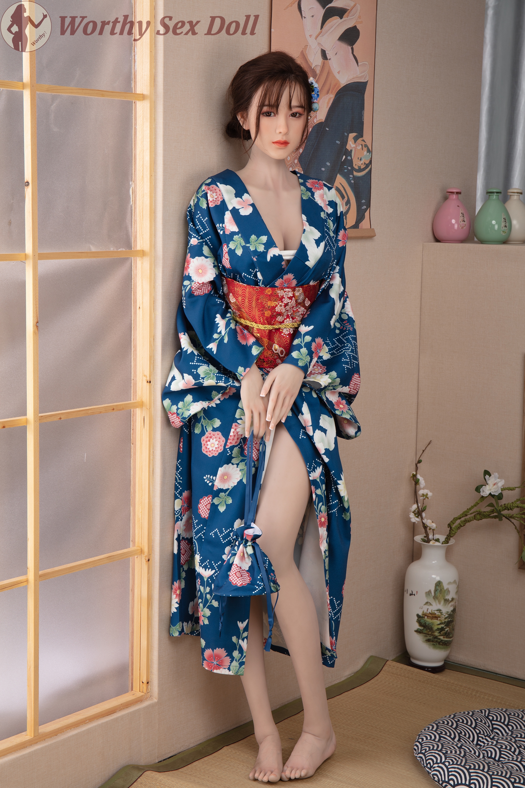 JX Doll | Midory-5ft 7/170cm Japanese Style Ultra Medium Breasts Silicone Sex Doll (150/160/170cm)