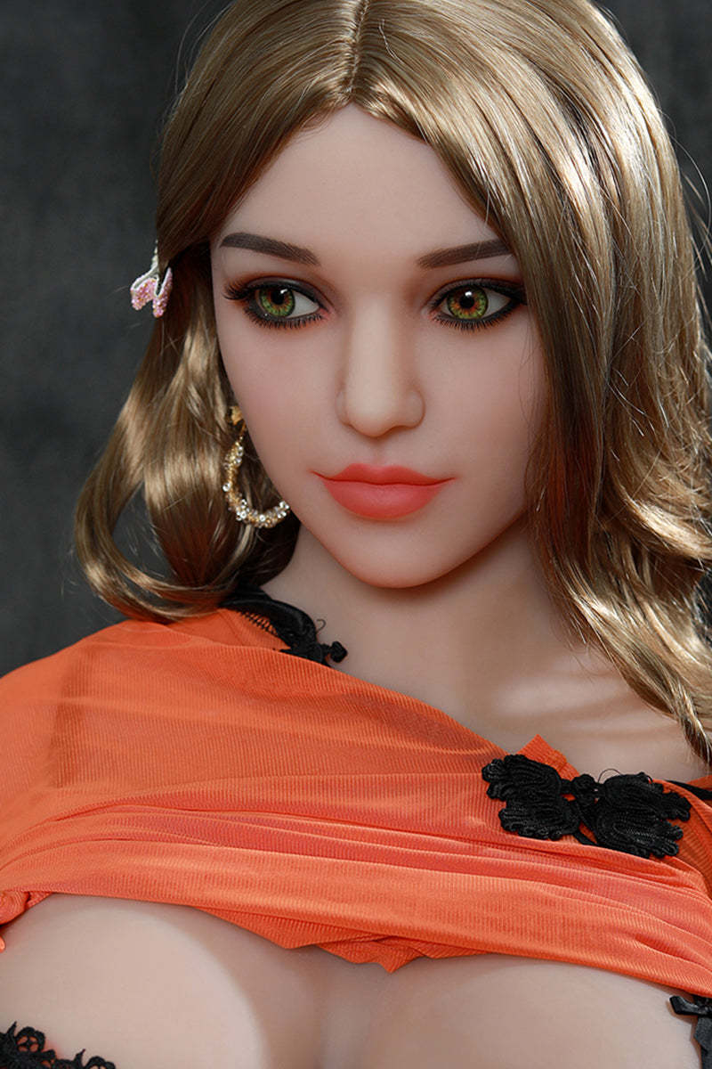 Luella - 165cm (5ft6) Sweet Life-Like Sex Doll With Long Blonde Curly Hair (In Stock US)-First Love Doll