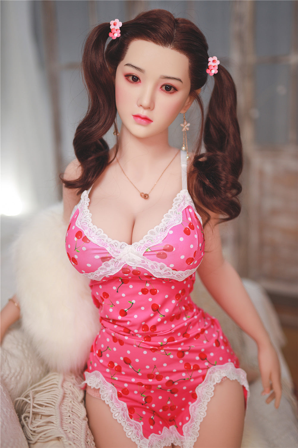 JY | Huizi-4ft 10/148cm Silicone Head Big Breasts Sex Doll