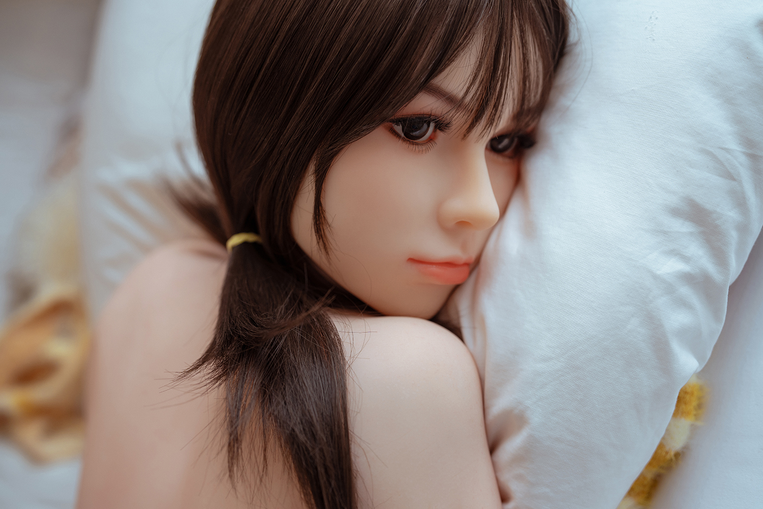 Eva-4ft 11/150cm A-Cup Small breasts TPE Sex Doll (In Stock EU)