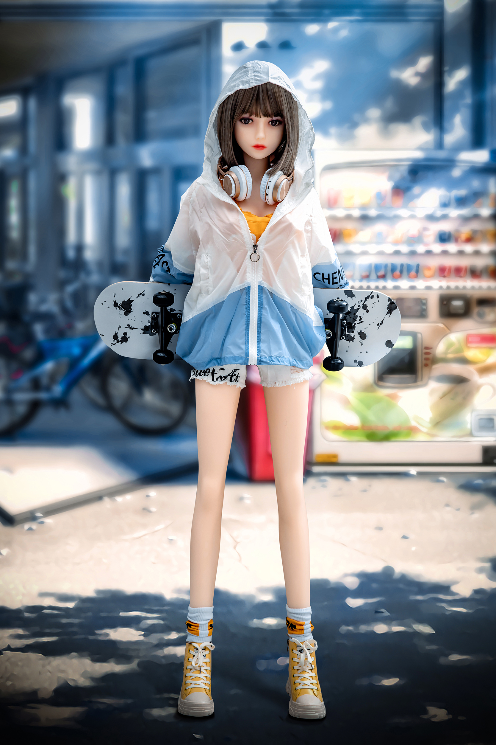 Eliza - 4Ft 8/143cm Lovely Sex Doll (In Stock US)-First Love Doll