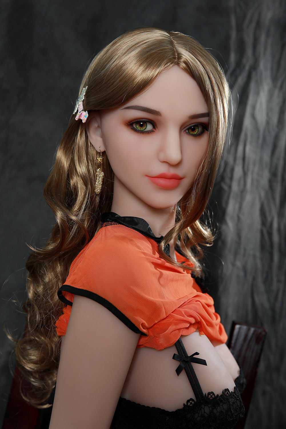 Luella - 165cm (5ft6) Sweet Life-Like Sex Doll With Long Blonde Curly Hair (In Stock US)-First Love Doll