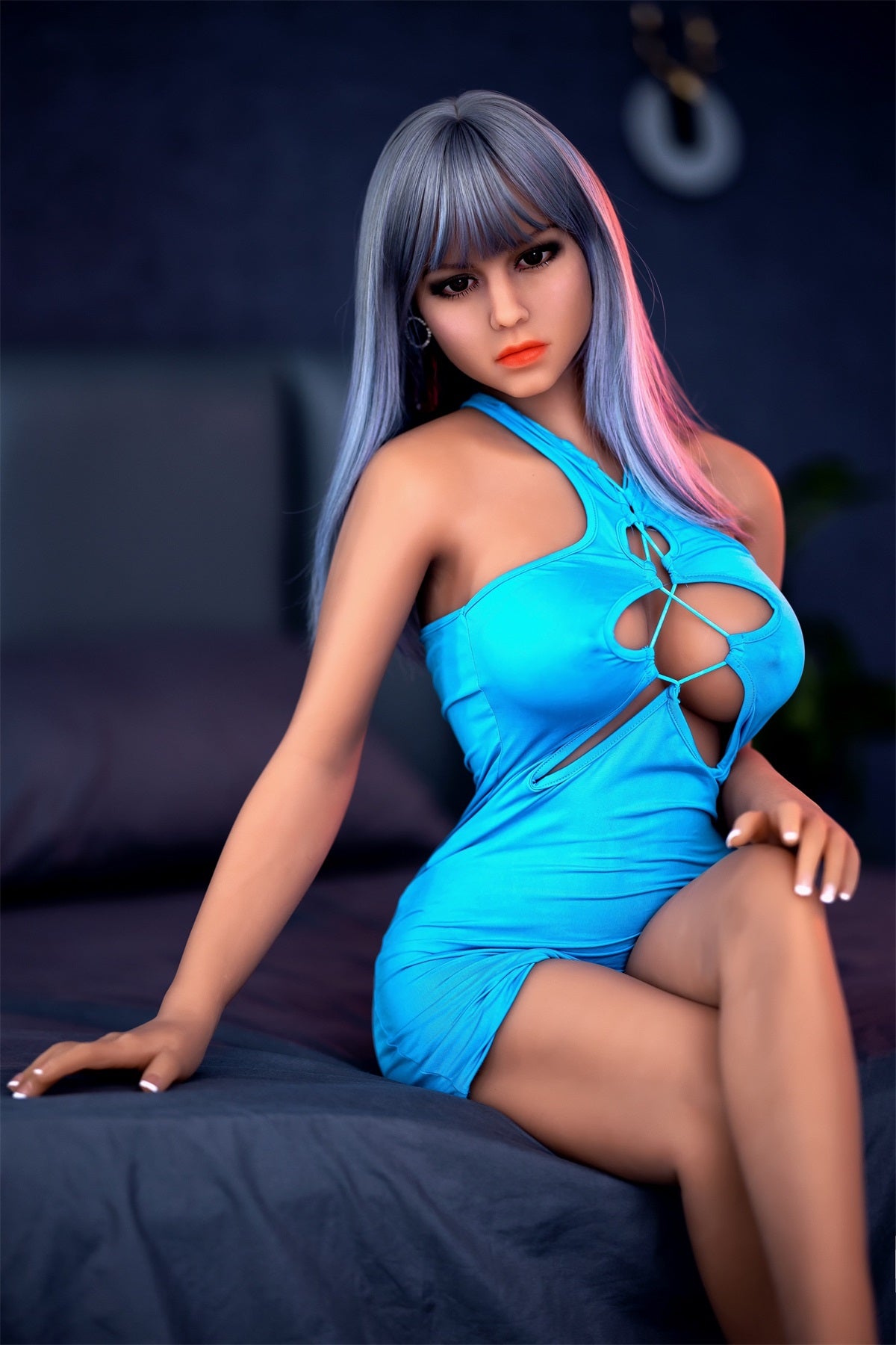 Heloise - 5ft 2(158cm) Gorgeous Ultra Realistic TPE Sex Doll With Long Straight Hair (In Stock US)-First Love Doll