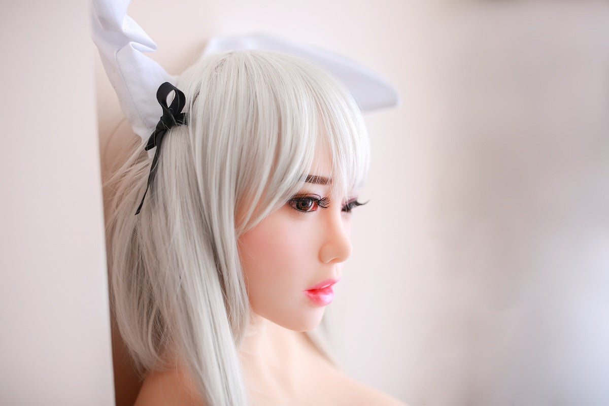 Denali - 5Ft2(158cm) Top Quality TPE Sex Doll With White Hair (In Stock US)-First Love Doll