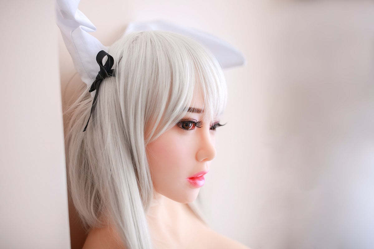 Denali - 5Ft2(158cm) Top Quality TPE Sex Doll With White Hair (In Stock US)-First Love Doll