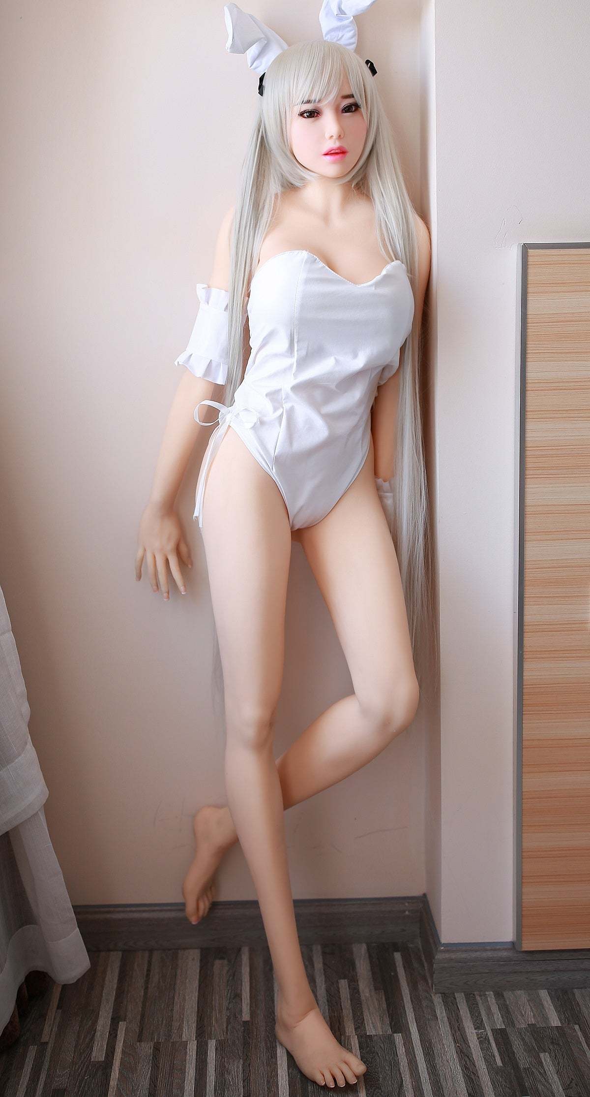 Denali - 5Ft2(158cm) Top Quality TPE Sex Doll With White Hair (In Stock US)-First Love Doll
