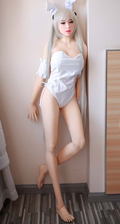 Denali - 5Ft2(158cm) Top Quality TPE Sex Doll With White Hair (In Stock US)-First Love Doll