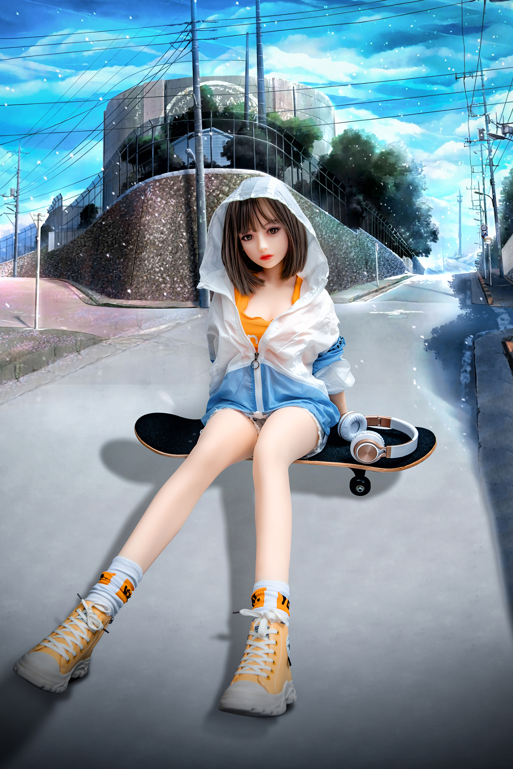 Eliza - 4Ft 8/143cm Lovely Sex Doll (In Stock US)-First Love Doll