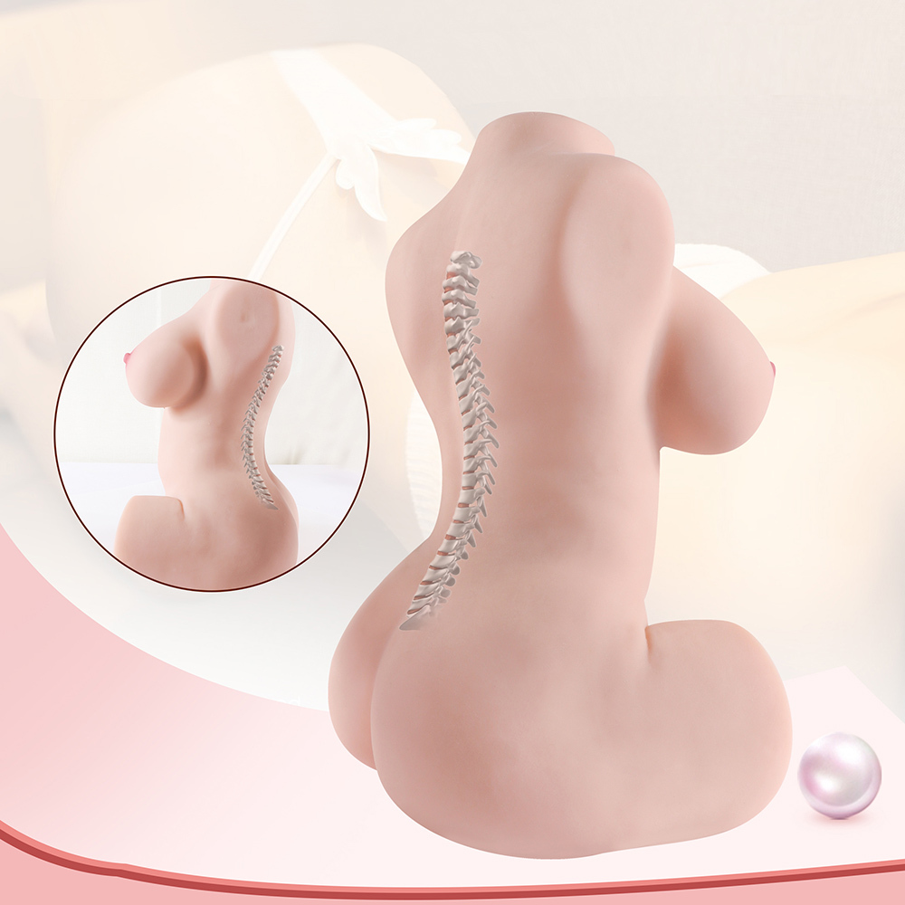 Jessie Ⅱ -14.17in Torso Sex Doll Wth Automatic Sucking Vagina  (In Stock US)-First Love Doll