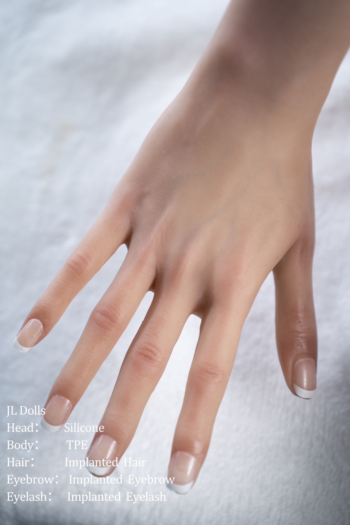 Jarliet | Blanche -4ft 10/148cm E-Cup Silicone head Sex Doll