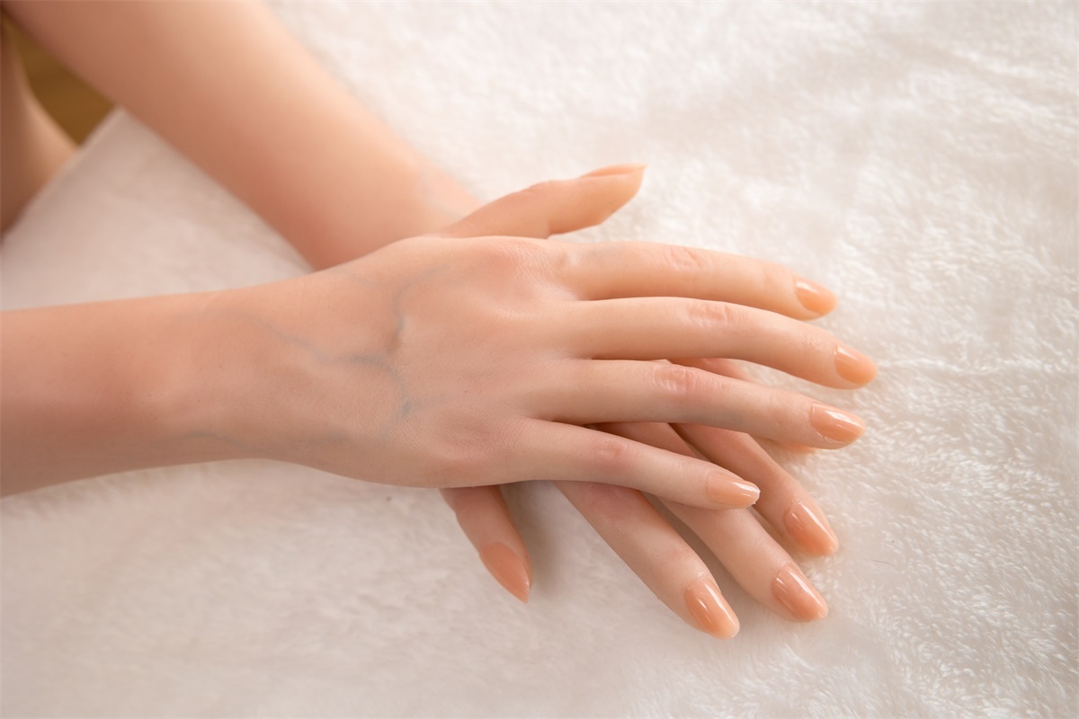 Cyan - Big Boobs Sexy Realistic Silicone Sex Doll With Blonde Hair (5 Sizes)-First Love Doll