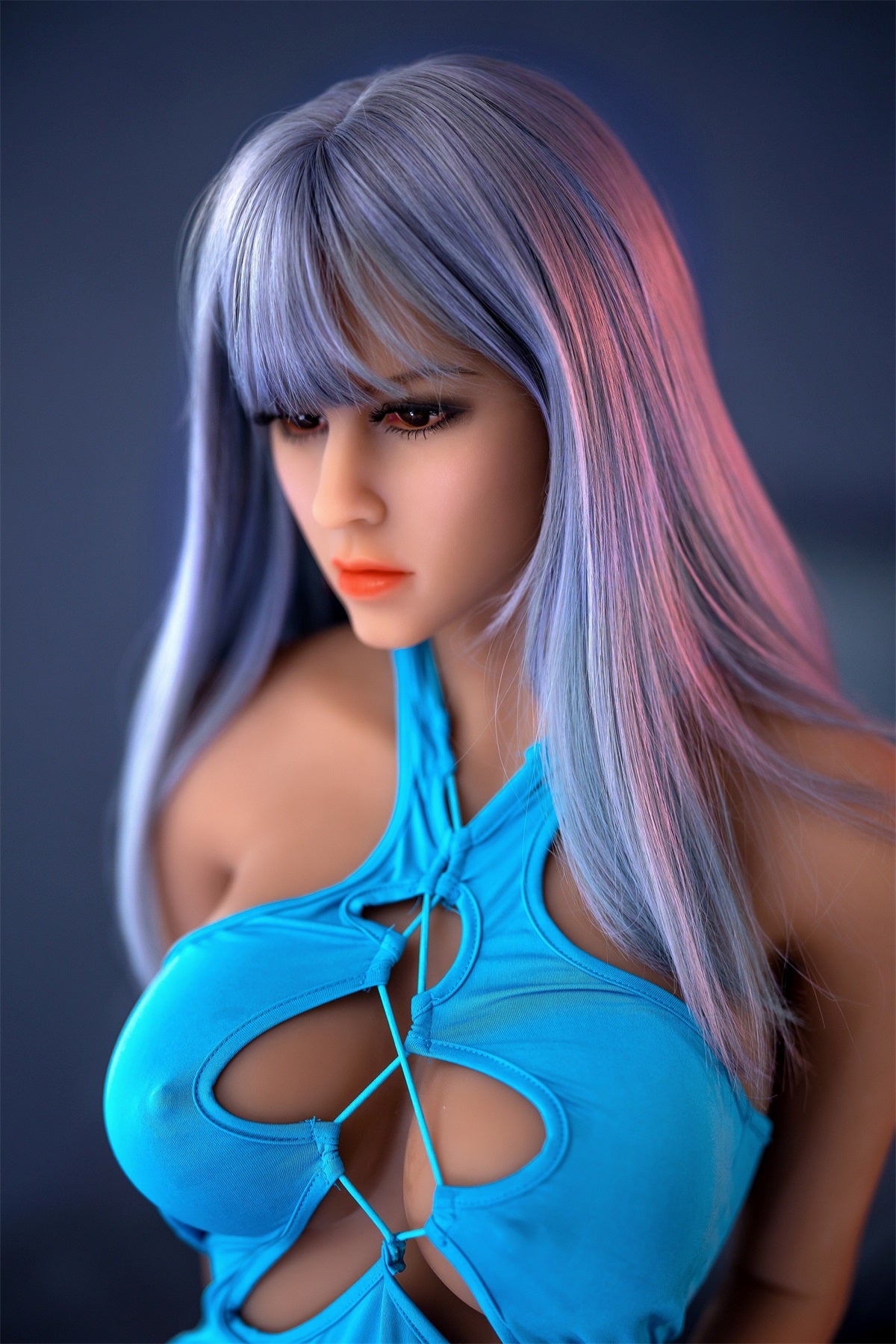 Heloise - 5ft 2(158cm) Gorgeous Ultra Realistic TPE Sex Doll With Long Straight Hair (In Stock US)-First Love Doll