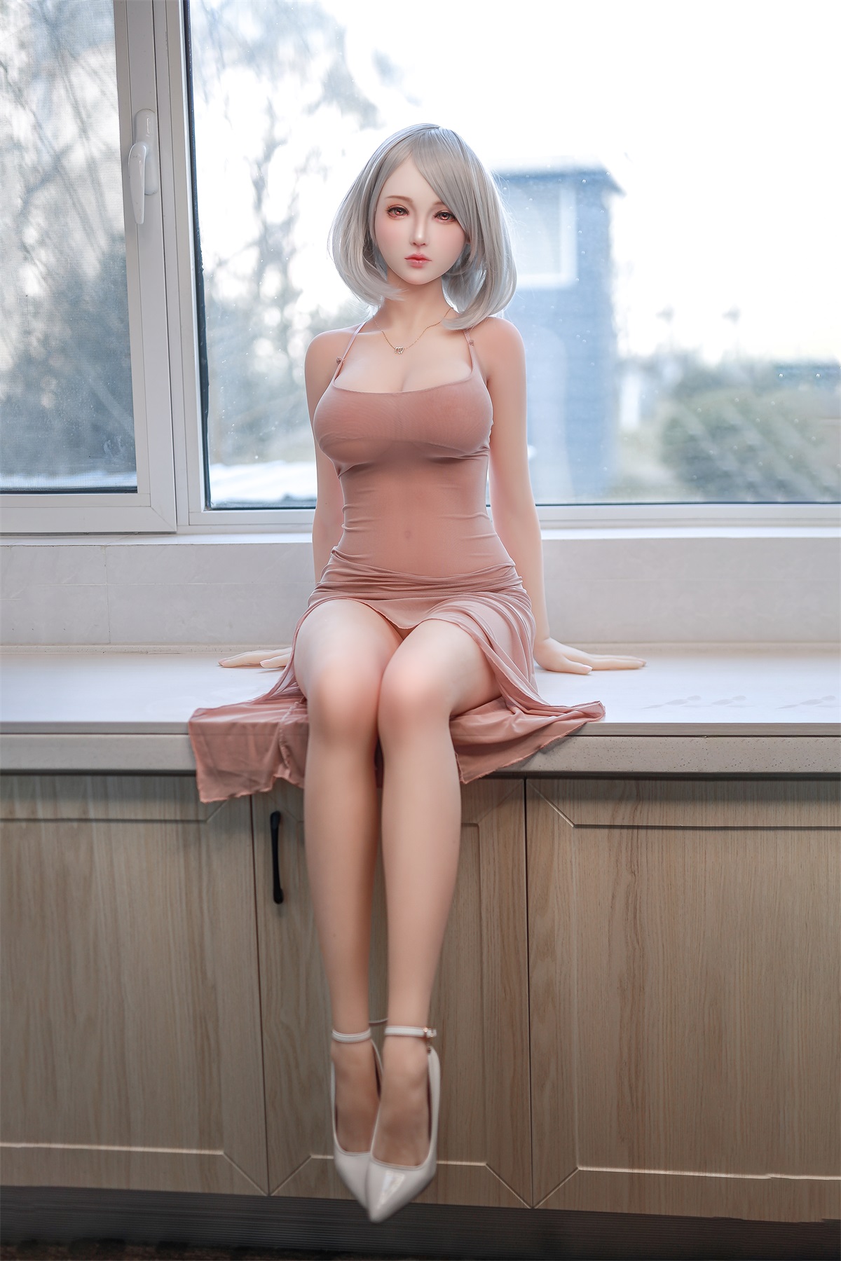 Dimu | Yumii - 5ft 5 / 166cm Short hear Sex Doll With Silicone Head-First Love Doll