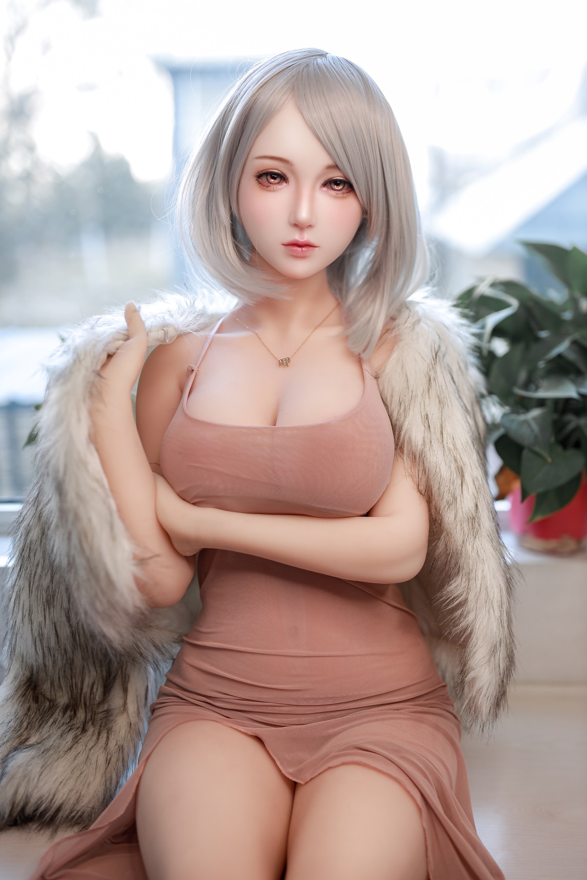 Dimu | Yumii - 5ft 5 / 166cm Short hear Sex Doll With Silicone Head-First Love Doll