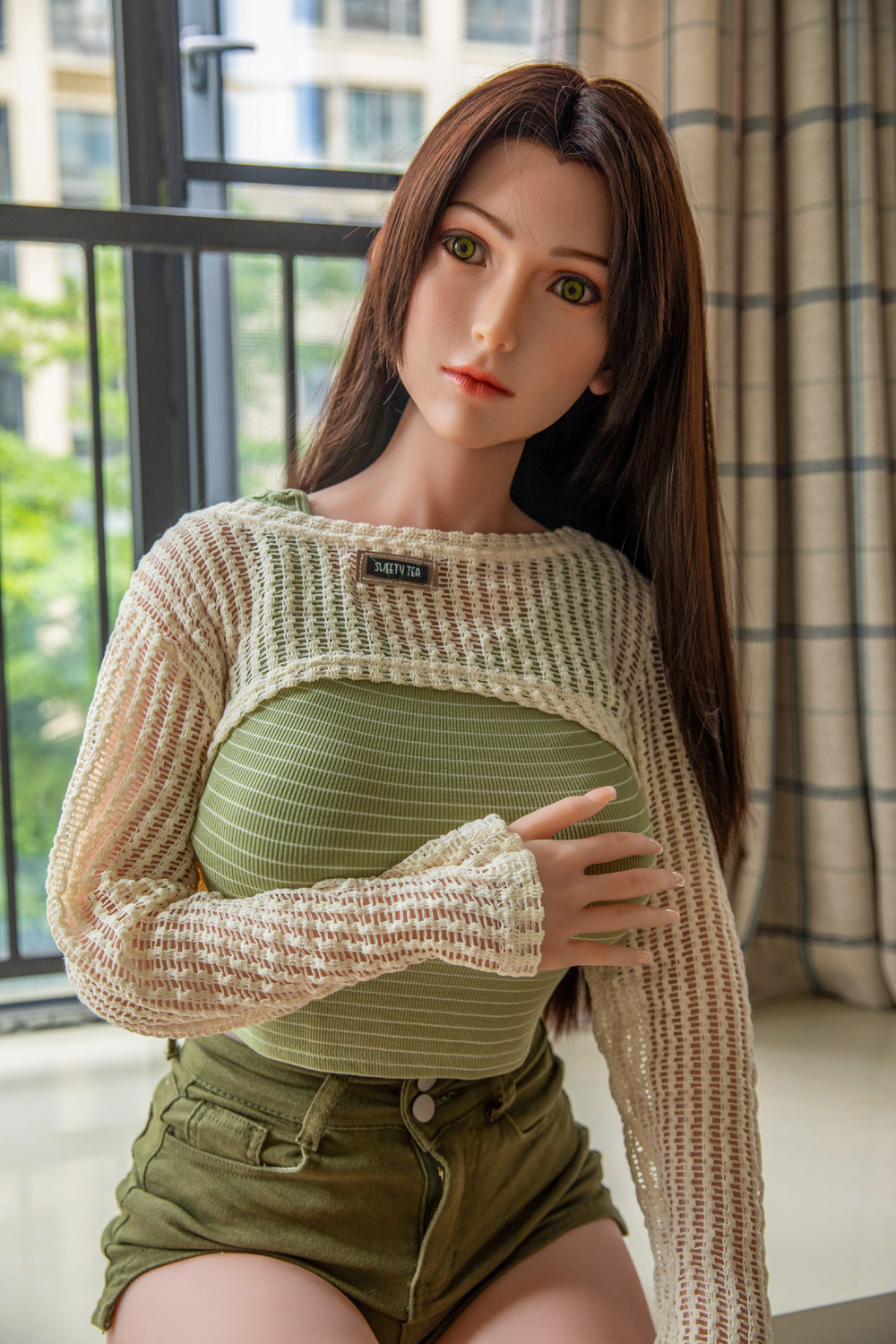  Aerith-5ft 7/170cm Asian Style Realistic Sex Doll-2 (In Stock US)