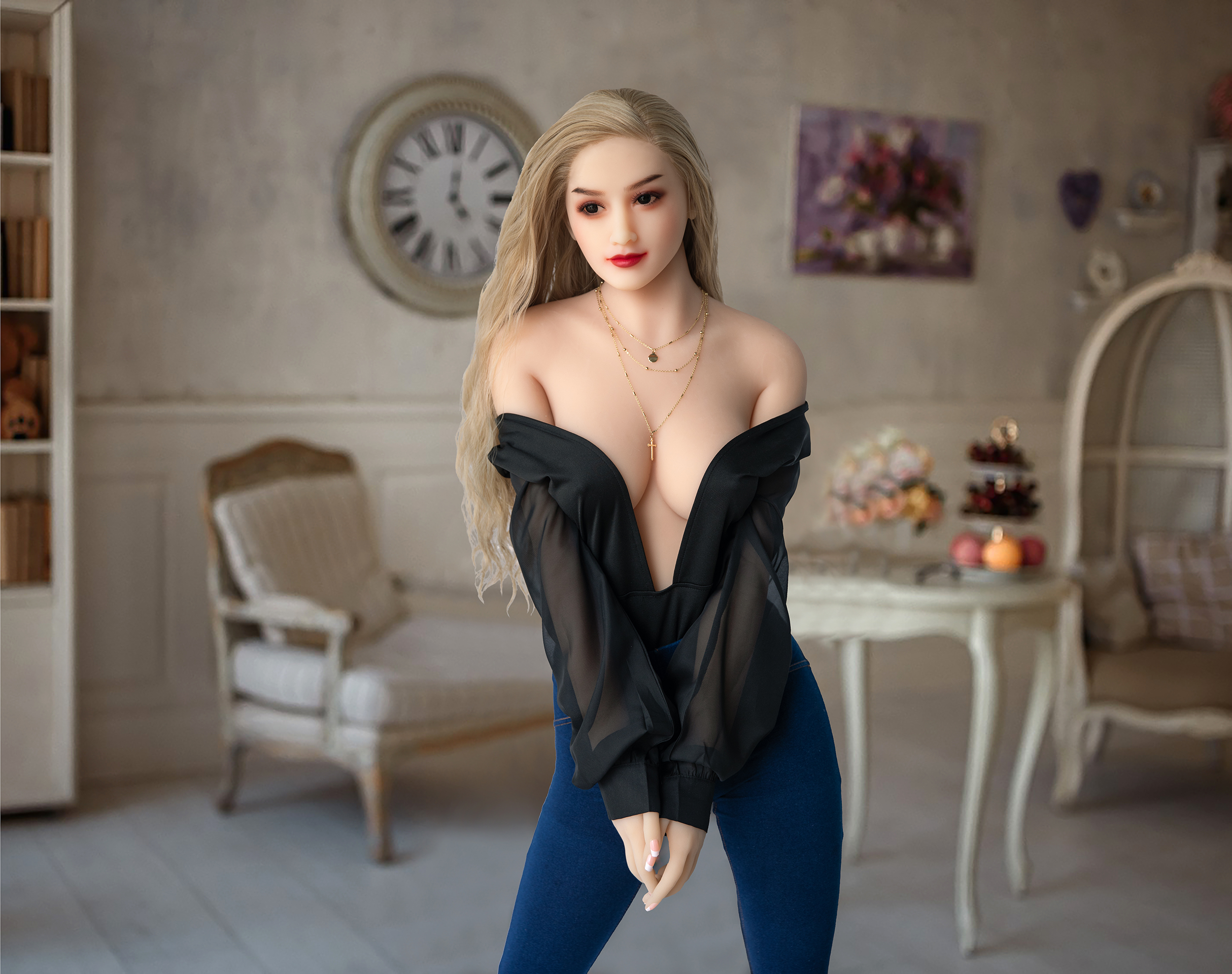 MESE Doll | 165cm(5ft5) Silicone Head Sex Doll -Olivia