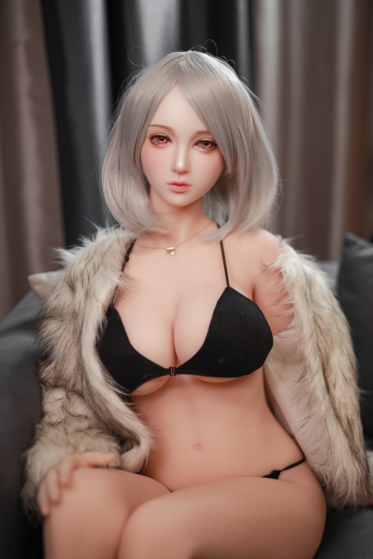 Dimu | Yumii - 5ft 5 / 166cm Short hear Sex Doll With Silicone Head-First Love Doll